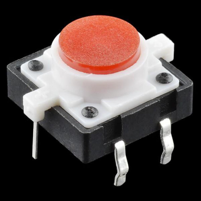 LED Tactile Button - White