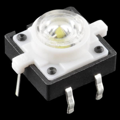 LED Tactile Button - White