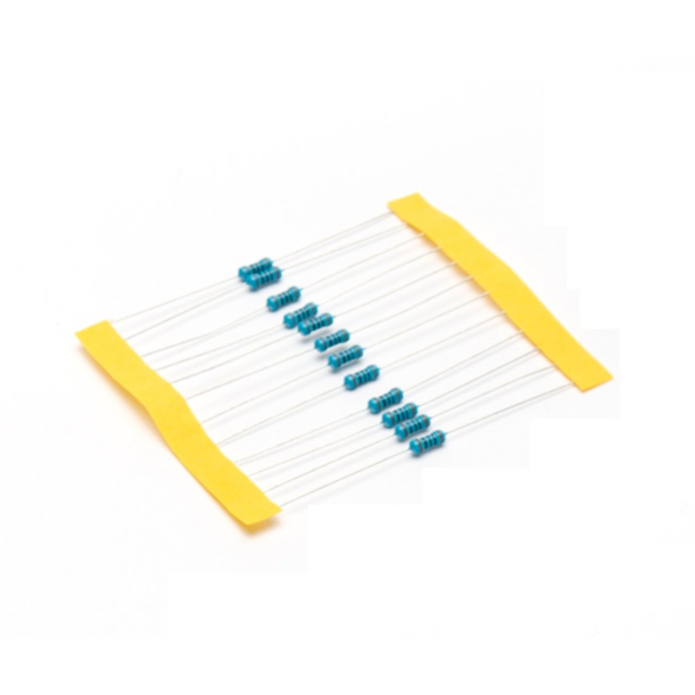 10M Ohm 0.25 Watt Carbon Film Resistors - Pack of 10