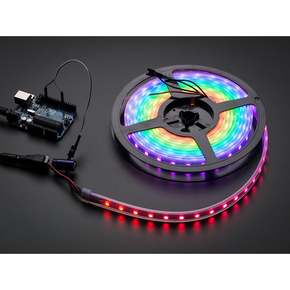 Adafruit NeoPixel Digital RGB LED Strip - Black 60 LED [BLACK] 1 meter