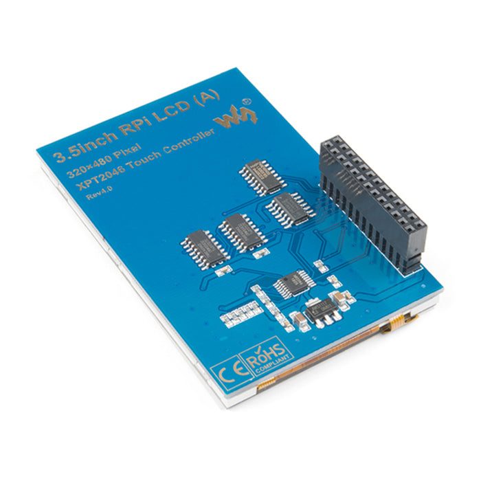 LCD Touchscreen HAT for Raspberry Pi - TFT 3.5in. (480x320)