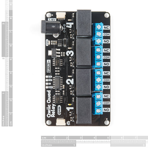 Qwiic Quad Relay