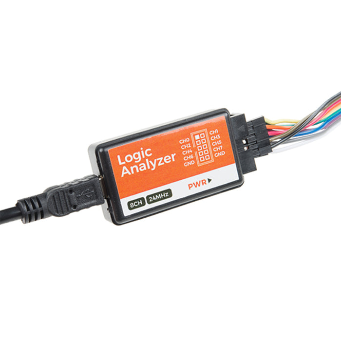 USB Logic Analyzer - 25MHz/8-Channel