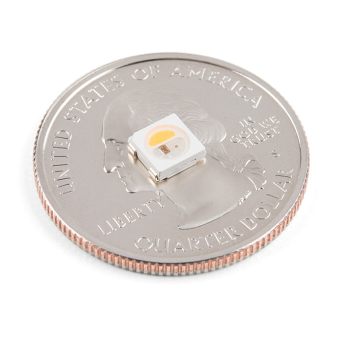 SMD LED - RGBW Inolux IN-PI55QATPRPGPBPW-30-5050 (Pack of 10)