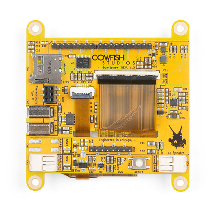 Sunflower Shield - 3.5" TFT w/ Cap Touch