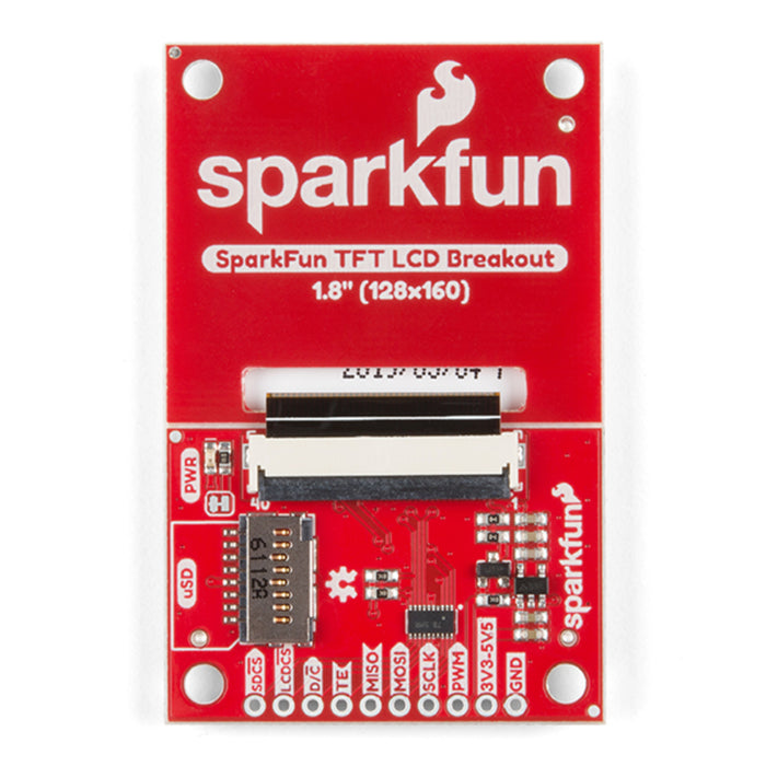 SparkFun TFT LCD Breakout - 1.8" (128x160)