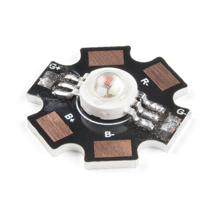 Triple Output High Power RGB LED - Ding & Dent