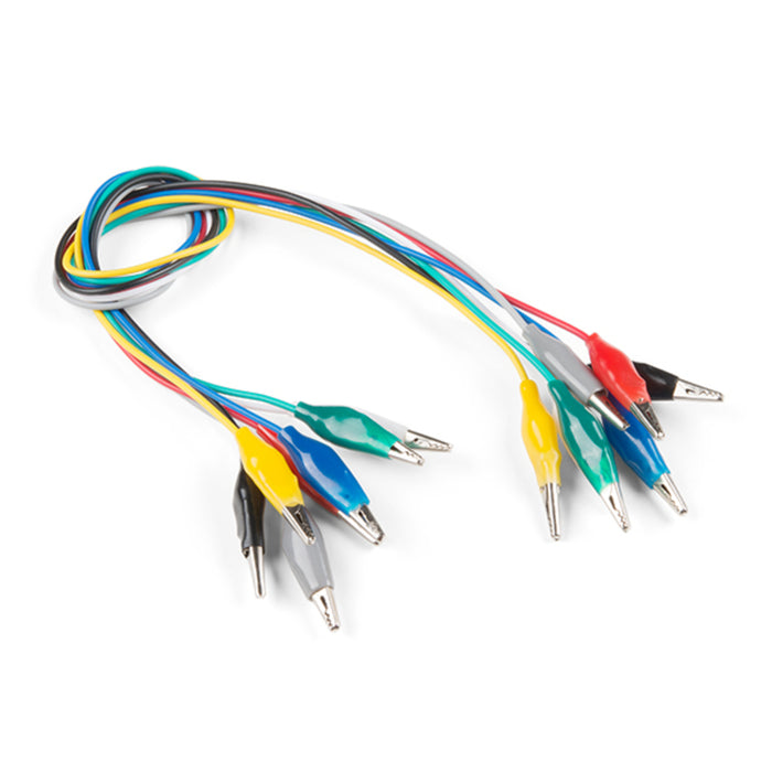 Alligator Test Leads - Multicolored (7 Pack)