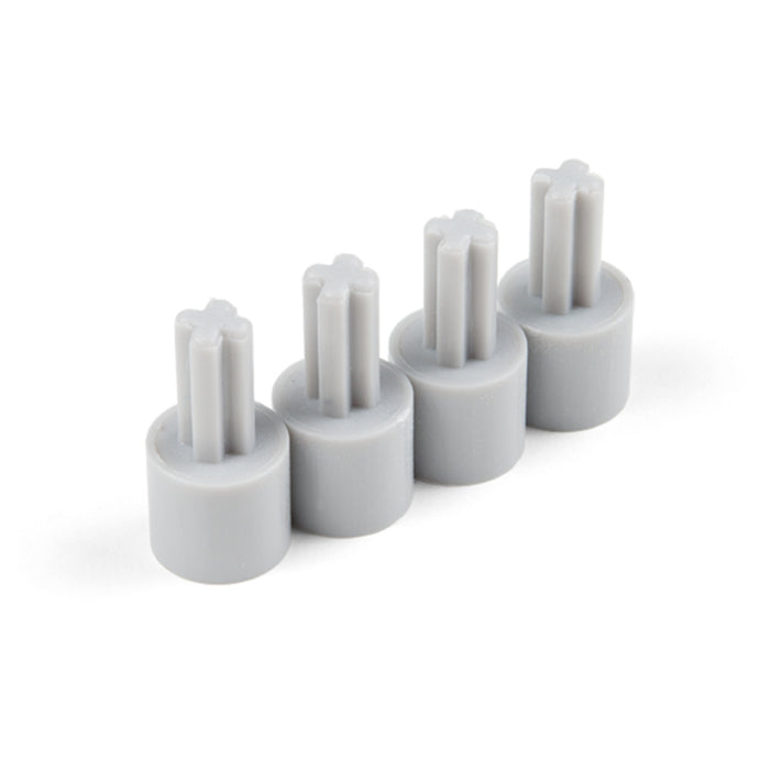 Mecanum Wheels - 65mm, LEGO Compatible (4 Pack)