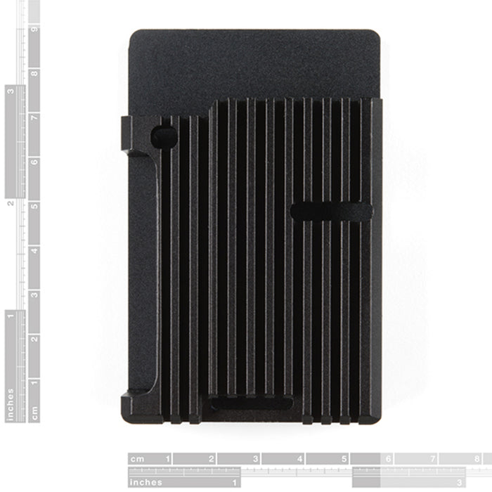 Aluminum Heatsink Case for Raspberry Pi 4 - Black