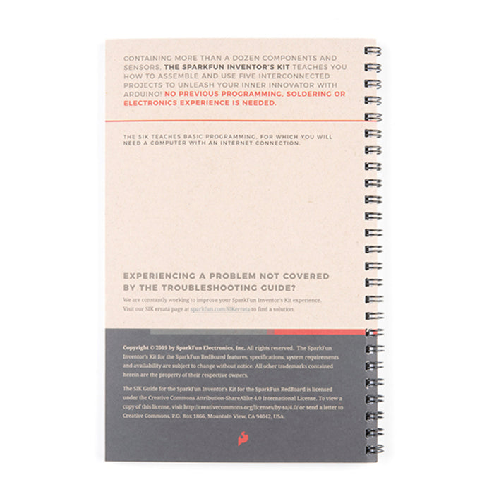 SparkFun Inventor's Kit Guidebook - v4.1a