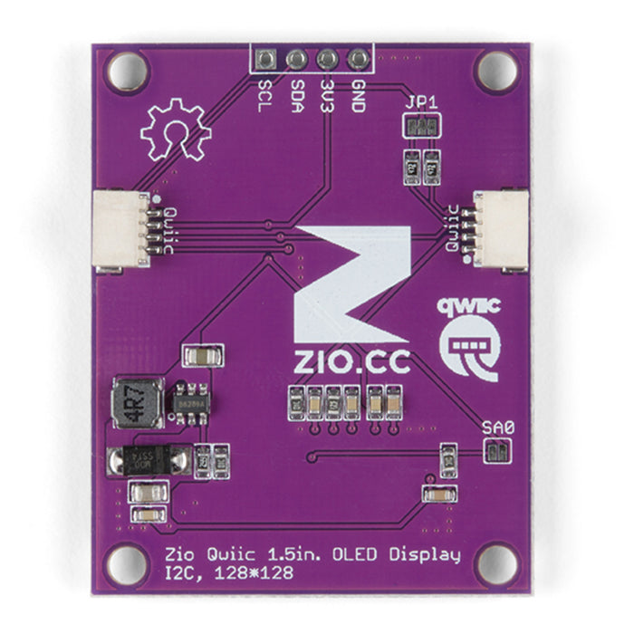 Zio Qwiic OLED Display (1.5inch, 128x128)