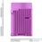 Aluminum Heatsink Case for Raspberry Pi 4 - Purple