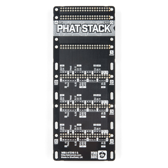 Pimoroni pHAT Stack - Fully Assembled Kit