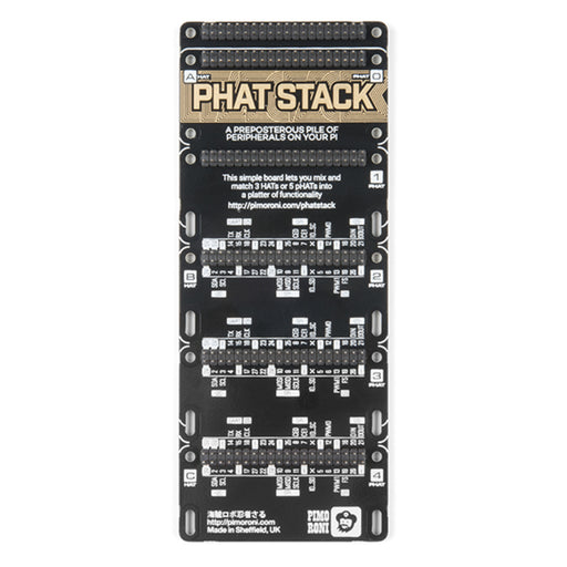 Pimoroni pHAT Stack - Fully Assembled Kit