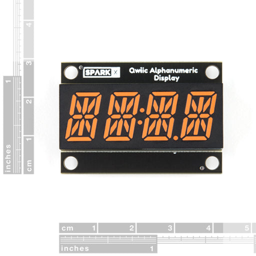 Qwiic Alphanumeric Display - Pink