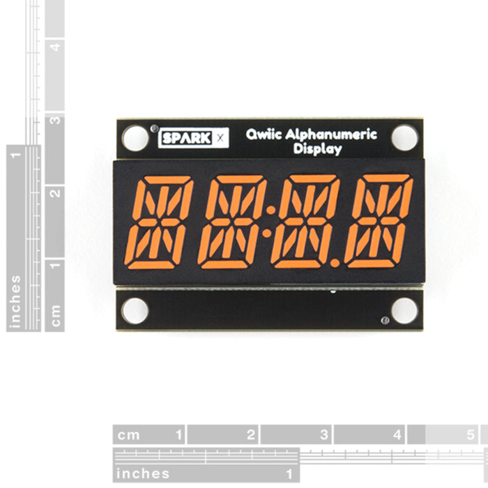 Qwiic Alphanumeric Display - Pink
