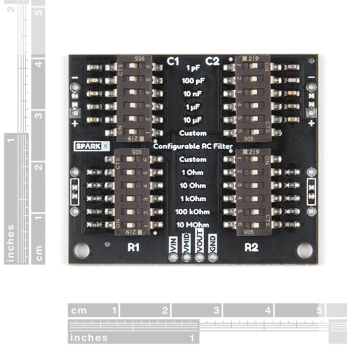 Configurable RC Filter