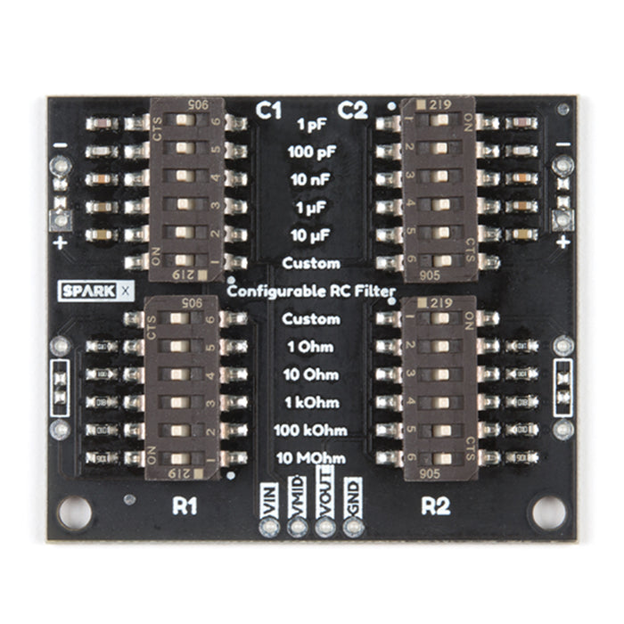 Configurable RC Filter