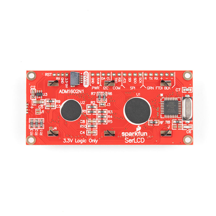 SparkFun 16x2 SerLCD - RGB Backlight (Qwiic)