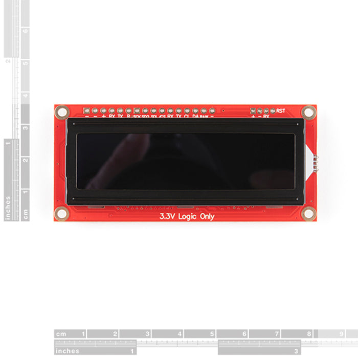 SparkFun 16x2 SerLCD - RGB Text (Qwiic)