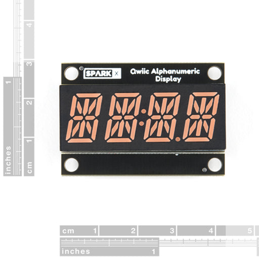 Qwiic Alphanumeric Display - Purple