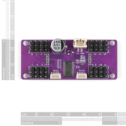 Zio 16 Servo Controller (Qwiic)