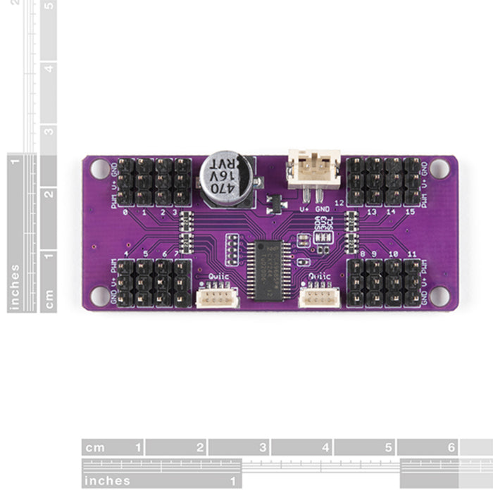 Zio 16 Servo Controller (Qwiic)