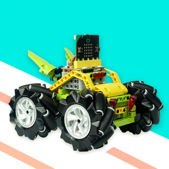 micro:bit Wonder Rugged Car（Black）(without micro:bit board)