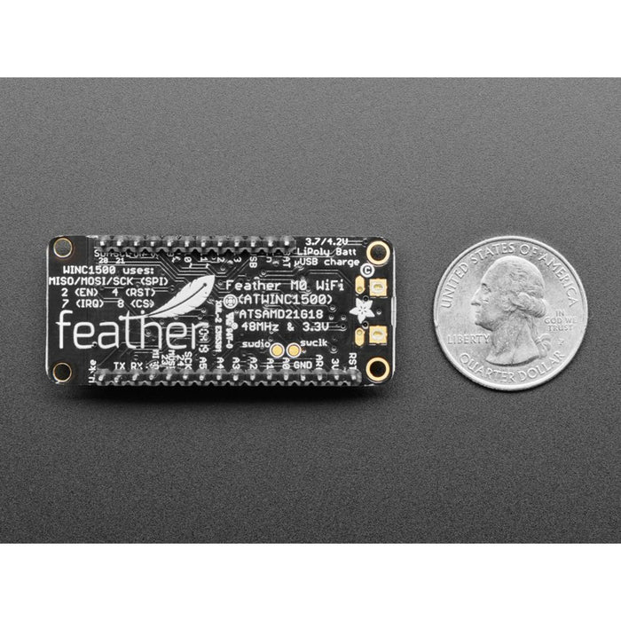 Assembled Adafruit Feather M0 WiFi - ATSAMD21 + ATWINC1500