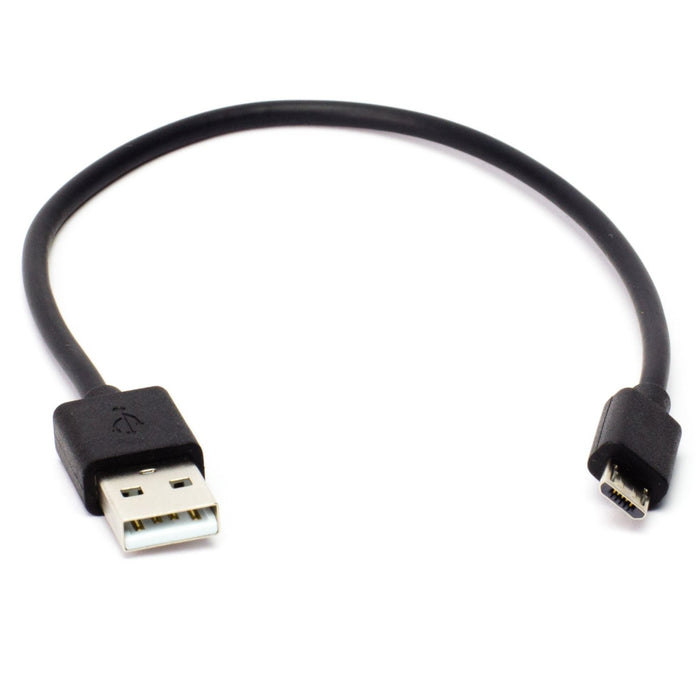 USB A to microB cable - Black - 2m