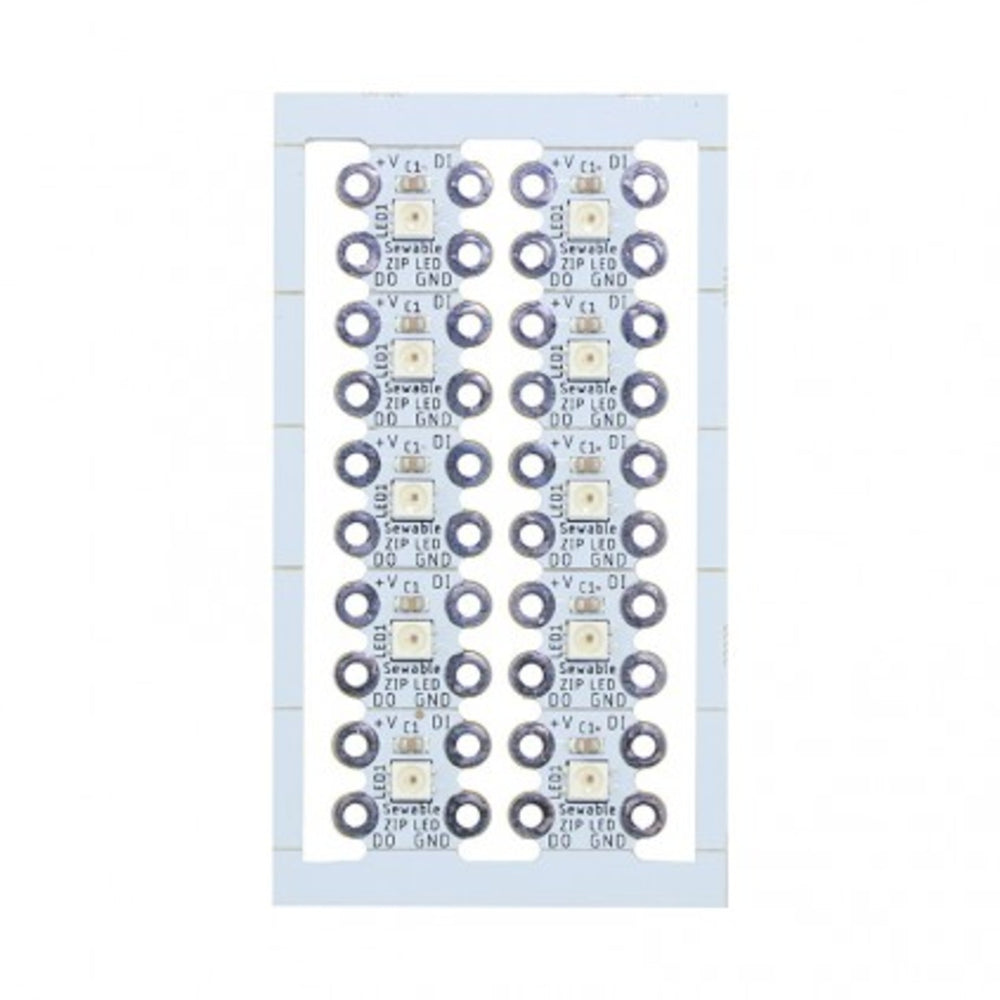 Electro-Fashion Sewable ZIP LED, pack of 10