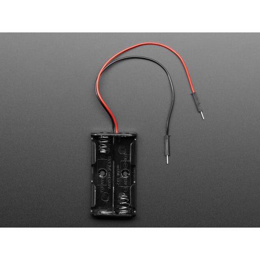 2 x AA Battery Holder with Premium Jumper Header Wires