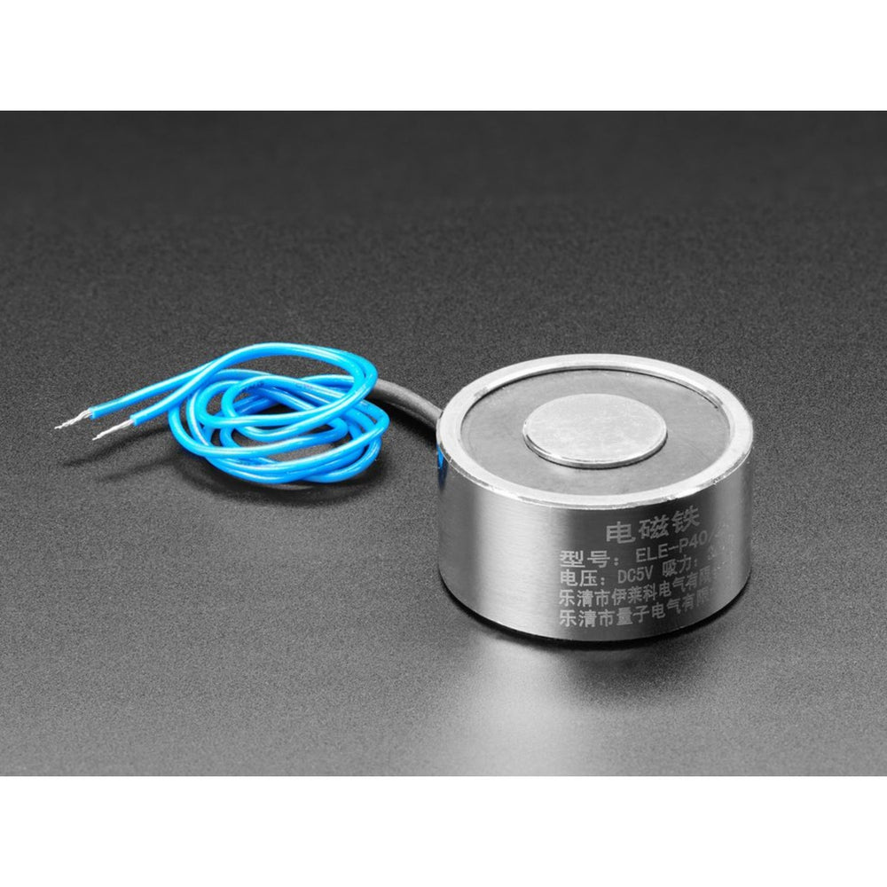 5V Electromagnet - 25 Kg Holding Force - P40/20