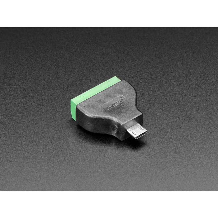 USB Micro B Male Plug to 5-pin Terminal Block