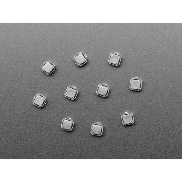 Mini Soft Touch Push-button Switches (6mm square) x 10 pack