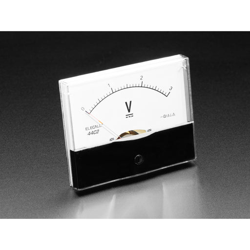 Large 3V Analog Panel Meter