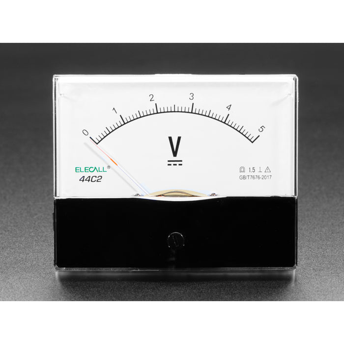 Large 5V Analog Panel Meter