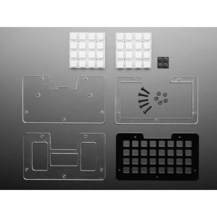 Adafruit NeoTrellis M4 with Enclosure and Buttons Kit Pack