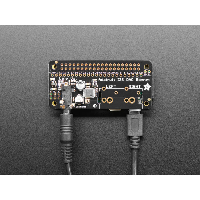 Adafruit I2S Audio Bonnet for Raspberry Pi - UDA1334A