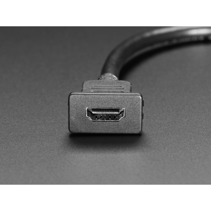 Snap-In Panel Mount HDMI Cable - 30cm