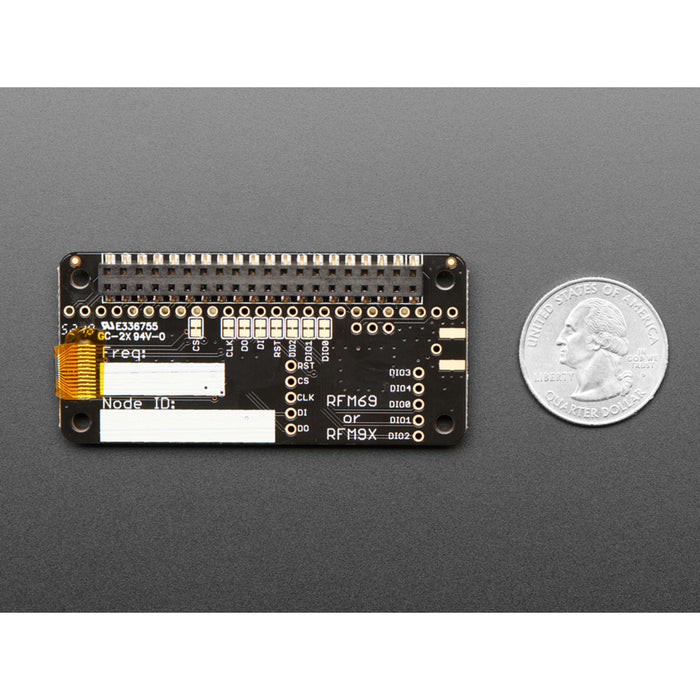 Adafruit Radio Bonnet RFM96W @ 433MHz - RadioFruit