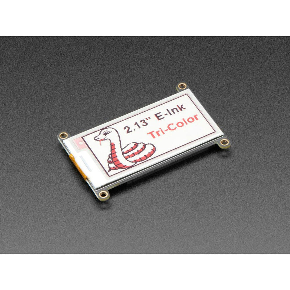 Adafruit 2.13" Tri-Color eInk / ePaper Display FeatherWing - Red Black White