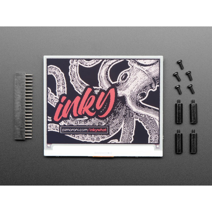 Pimoroni Inky wHAT (ePaper/eInk/EPD) - Red/Black/White