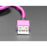 Pink and Purple Braided USB A to Micro B Cable - 2 meter long