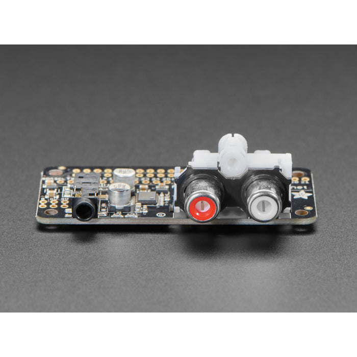 Dual RCA Jack for Adafruit I2S Audio Bonnet