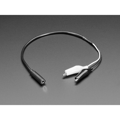 3.5mm Mono Audio Jack to Alligator Clip Cable