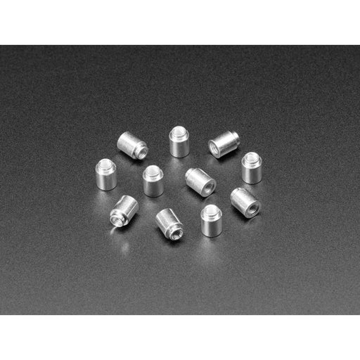 SMT / Solderable Standoff Nuts - M3 x 6mm - 10 pack