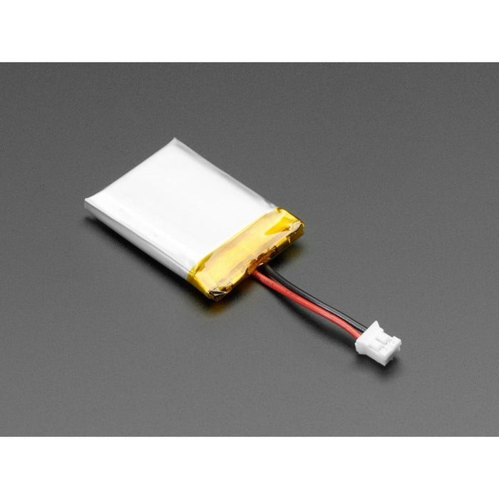 Lithium Ion Polymer Battery with Short Cable - 3.7V 420mAh