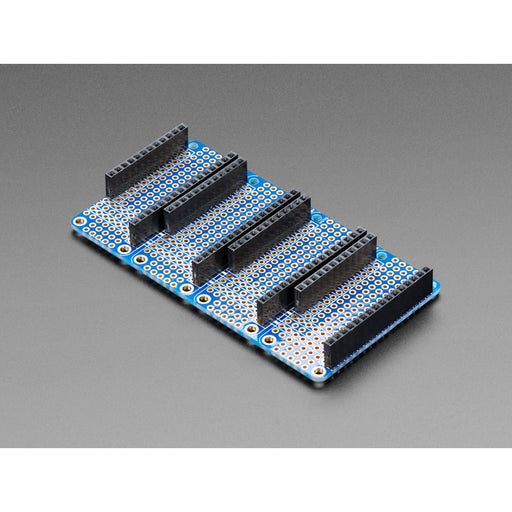 Adafruit Quad Side-By-Side FeatherWing Kit with Headers